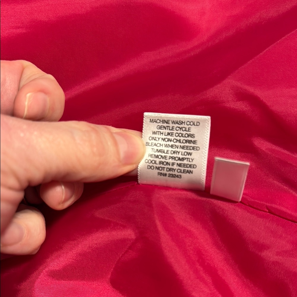 Bright Pink Quilted Vest - Picture 7 of 10